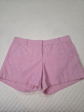 J. Crew Light Pink City Fit Chino Cotton Twill Shorts Size 6